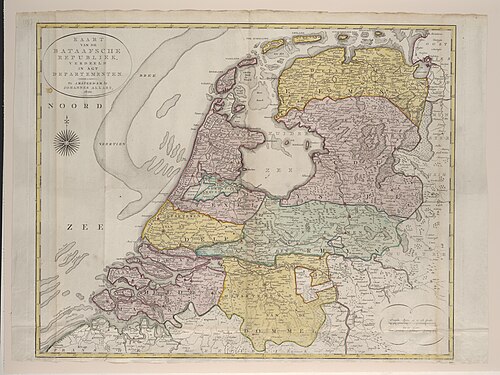 Mapa - speciální sbírka Univerzity v Amsterdamu