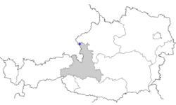 Mapa Bürmoos