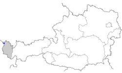 Mapa v Fußachu