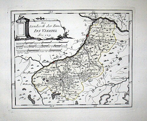 Mapa Rakouska 1791-1792 od Reillyho 129