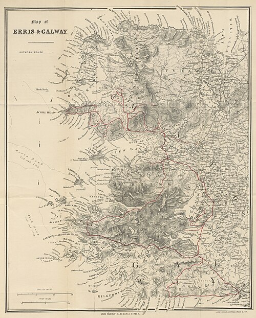 Mapa Errisu a Galway