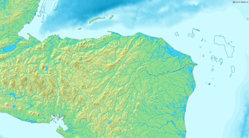Mapa Hondurasu Demis