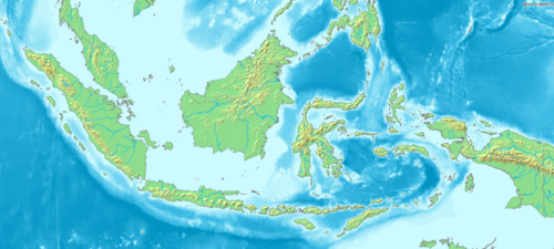 Mapa Indonésie - Demis
