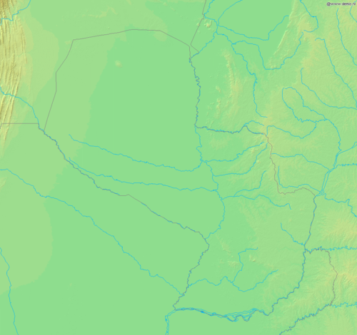 Mapa Paraguaye - Demis