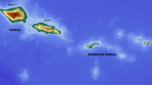 Mapa Samoy