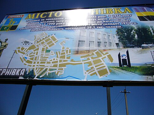 Mapa Ternovky