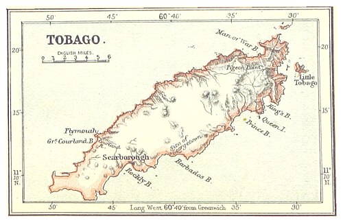 Mapa Tobaga (1888)
