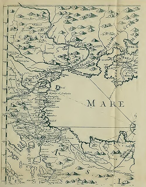 Mapa Černomořské kotliny (Motiel)