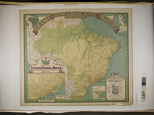 Obchodní mapa Brazílie - 1