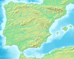 Minifyzická mapa Ibérie