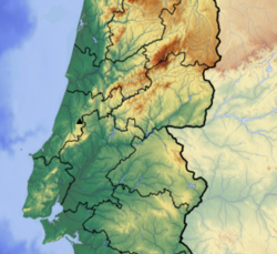 Mapa hory Senhora do Monte