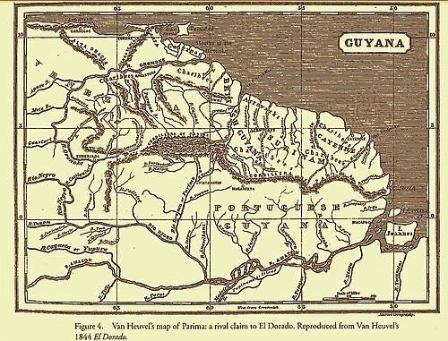 Mapa Jacoba van Heuvela