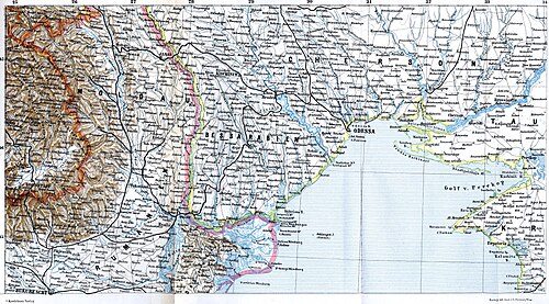 Severozápadní Černé moře 1886