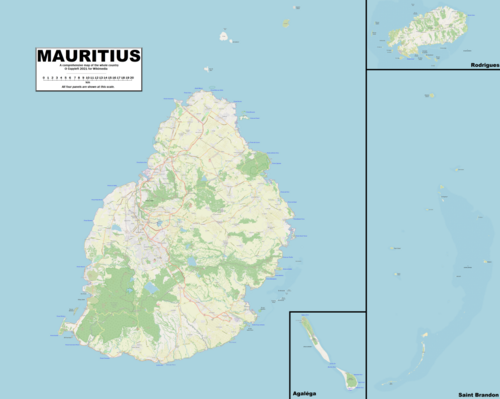 Mauritius 2021 OSM