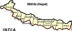 Oblast Mithila v Nepálu
