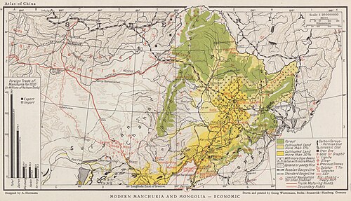 Moderní Mandžusko a Mongolsko - Ekonomika