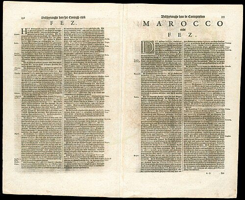 Maroko 1634, Gerardus Mercator