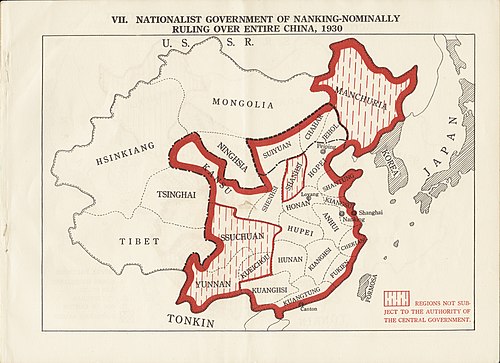 Nacionalistická vláda Nanjingu 1930