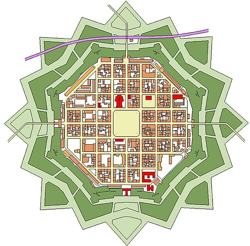 Mapa Neuf-Brisach