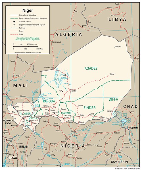 Dopravní sí Niger