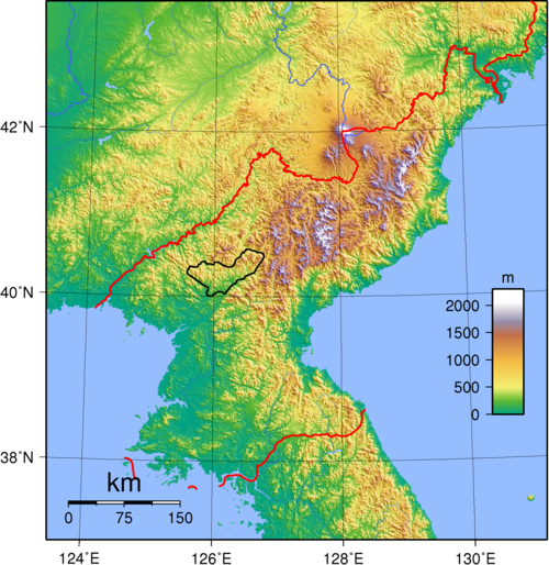 Topografie Severní Koreje, Chogyuryong