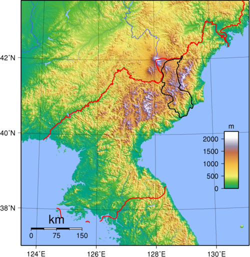 Topografie Severní Koreje, Machol