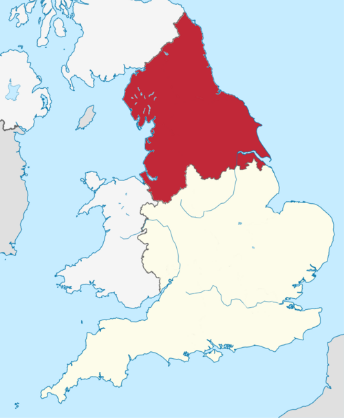 Severní Anglie v Anglii