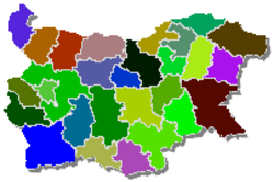 Oblasti barevne
