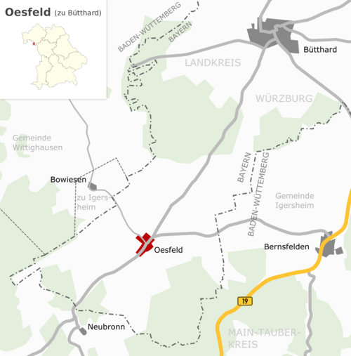 Okolí Oesfeldu