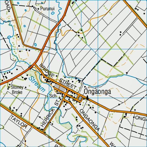 Mapa Ongaongy