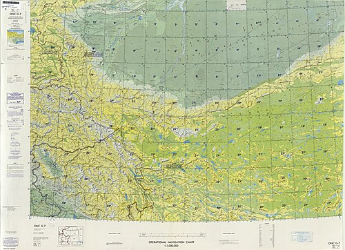 Operační navigační mapa G-7