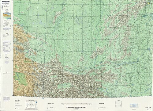 Operační navigační mapa G-9, 4. vydání