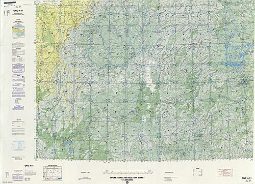 Operační navigační mapa H-11, 6. vydání