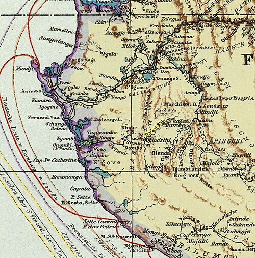 Řeka Ovenga, 1892