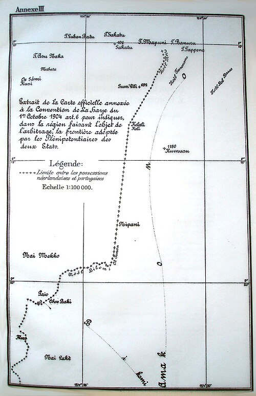 PCA Timor Příloha III