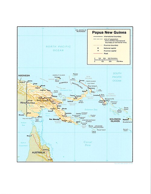 Papua Nová Guinea - DPLA