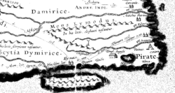 Peutingerova mapa Indie