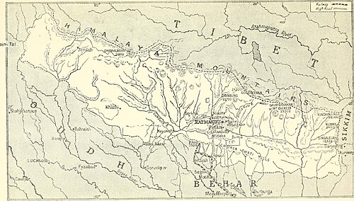 Malebný Nepál 1912