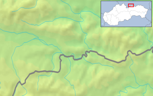 Mapa Pienin (slovenská)