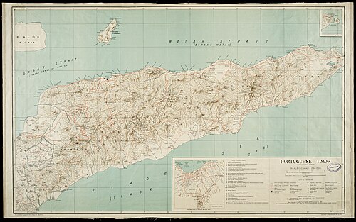 Portugalský Timor 1937