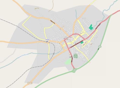 Mapa polohy Prilepu