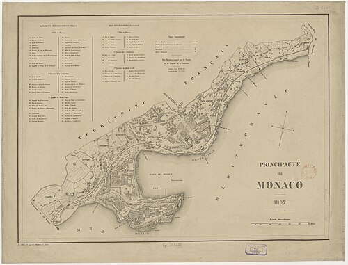 Knížectví Monako, 1897