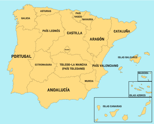 Towns of Spain (Road Interest)