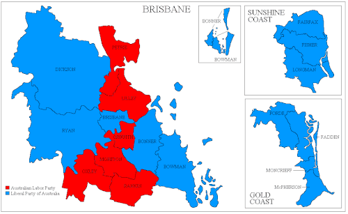 Queensland metro 2010