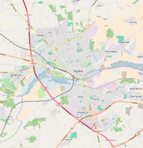Mapa Randersů