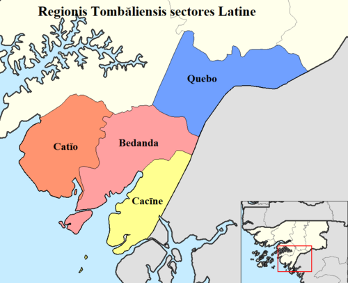 Sektory oblasti Tombali
