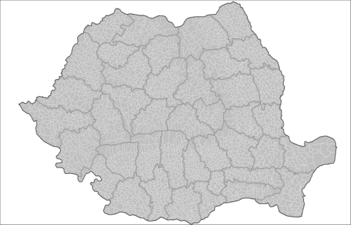 Místní správní jednotky Rumunska