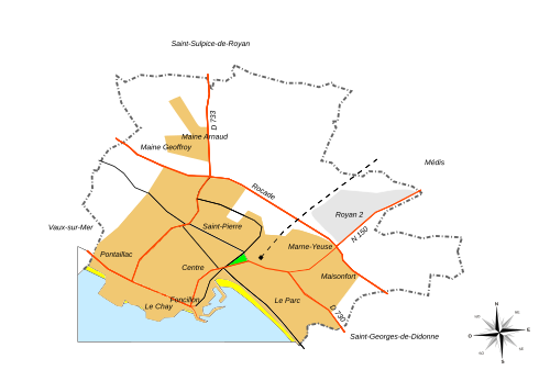 Royan - Části města