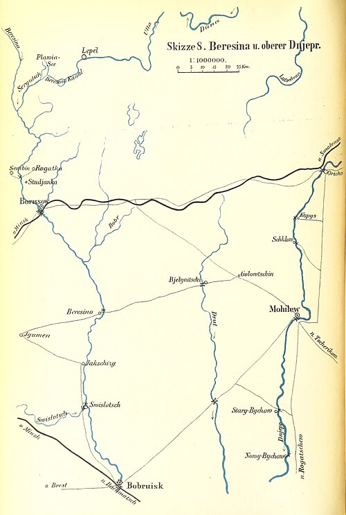 Beresina a horní Dněpr 1886
