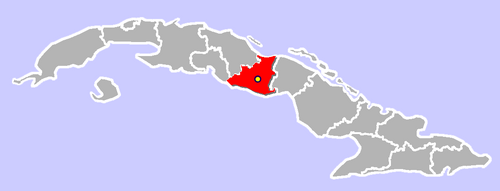 Sancti Spíritus, Kuba - Umístění
